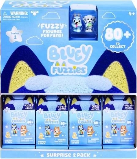 Bluey Fuzzies collectible figures 2 pcs, series 15