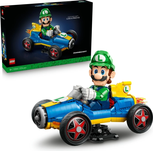 LEGO Super Mario Luigi and Mach 8