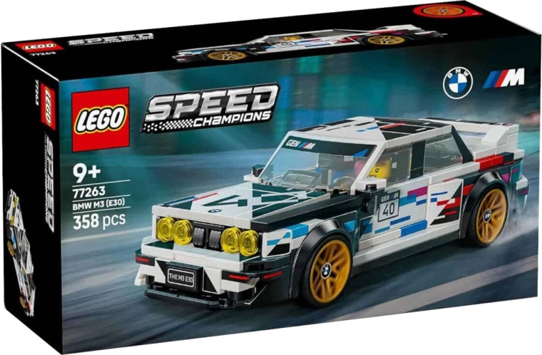 LEGO Speed Champions BMW M3 (E30) būvkomplekts