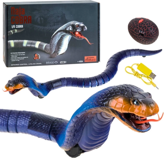 RC kobra ar tālvadību – Zila