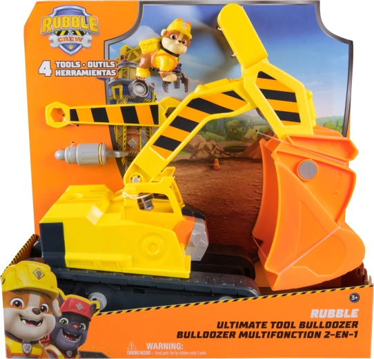 Rubble and His Team: Deluxe Vehicle Rubble with Accessories