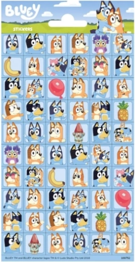 Bluey mini uzlīmes – 60 gab.