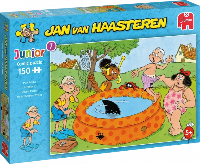 Puzzle JUMBO Jan van Haasteren Junior: Joki pie baseina 150 gabaliņu