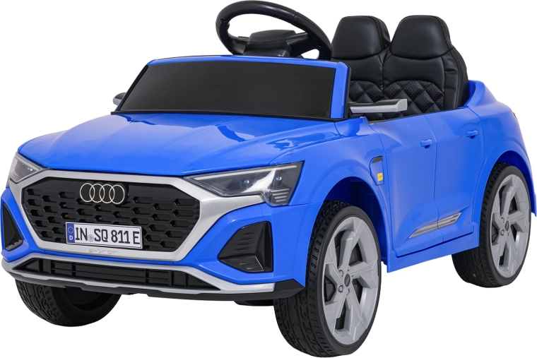 Children’s electric ride-on car Audi SQ8, blue