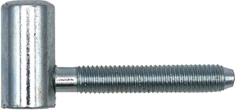 Durvju eņģes augšējā daļa 60/10 M8 50 mm, zilais cinks (10 gab.)