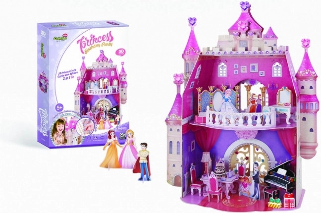 3D puzle Princeses dzimšanas diena