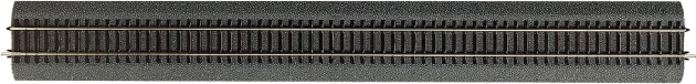 Roco Line straight track with ballast 1 pc