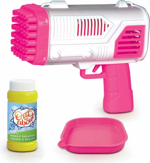 Rozā Xtreme burbuļu pūtējs