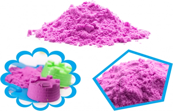 Maģiskās kinētiskās smiltis bērniem 1 kg – Fialová