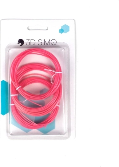 Thermochromic filament for 3D pen, red changing to white, 1.75 mm, 15 m