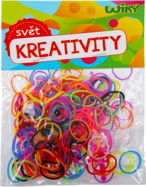 Burvīgas pīšanas gumijas dažādās krāsās, 200 gab.