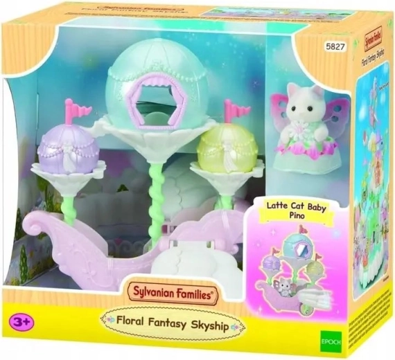 Sylvanian Families lidojošais ziedu feju kuģis
