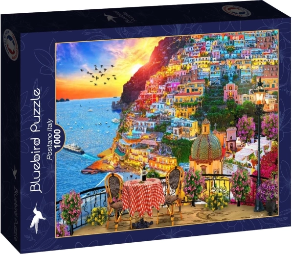 Bluebird puzle Positano, Itālija 1000 gabali