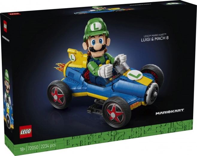 LEGO Super Mario Mario Kart – Luigi un Mach 8