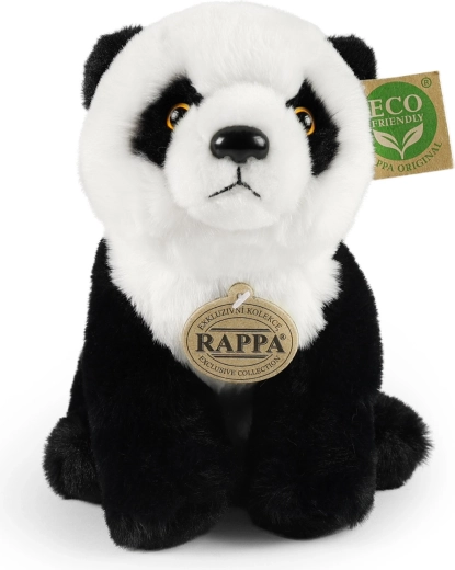 Plīša panda 23 cm no Rappa Soft kolekcijas