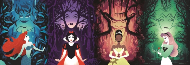 Panorāmas puzle 1000 – DISNEY PRINCESS no Clementoni