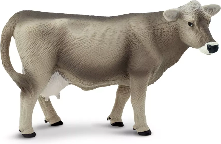 Safari Ltd. Šveices brūnās govs figūriņa - 1 gab.