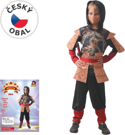 Children's Ninja Carnival Costume for Height 110–120 cm