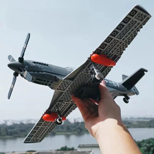 Military Aircraft Building Set, 258 Pieces