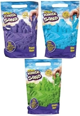 Kinetic Sand krāsainas kinētiskās smiltis, assortiments – 1 gabals