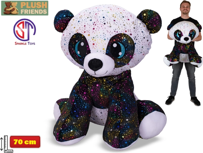 Plīša panda Star Sparkle 70 cm