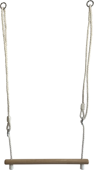 Koka piekārtais šķērskoks 2Kids Toys ar regulējamām virvēm