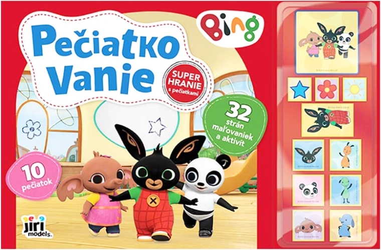 BING zīmogošanas burtnīcas – radošs komplekts bērniem