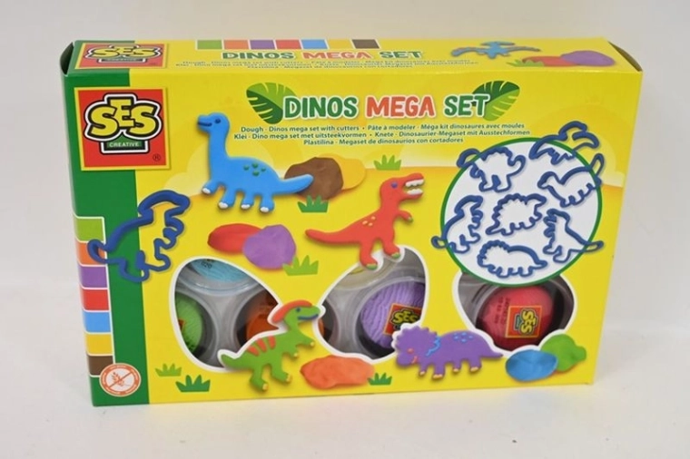 SES Creative Dino play dough mega set - 1 piece