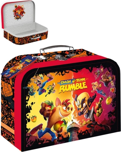 Bērnu skolas koferītis Crash Team Rumble 35 × 25 cm - 1 gab.