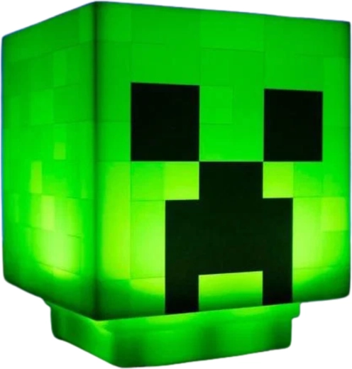 Minecraft Creeper Children's Lamp with Sound