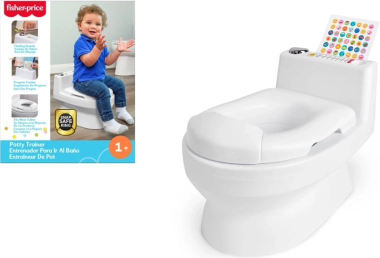 Fisher Price podiņš tualetes poda formā ar skaņu
