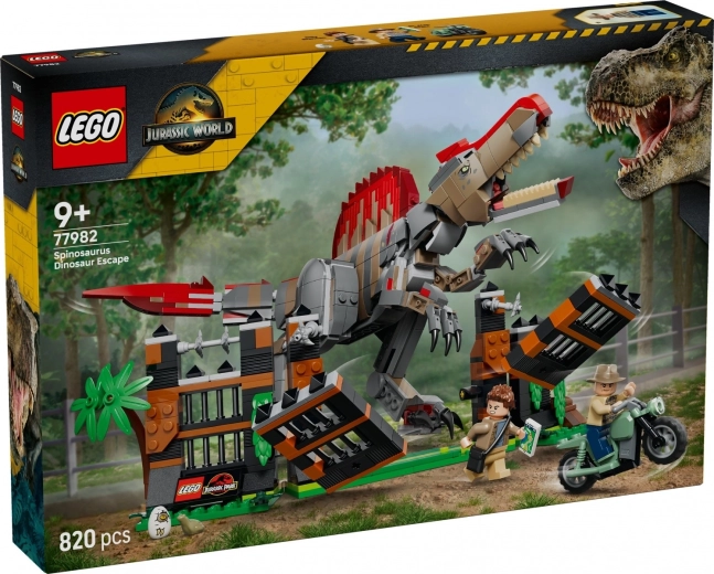 LEGO Jurassic World Spinozaura bēgšana 77982