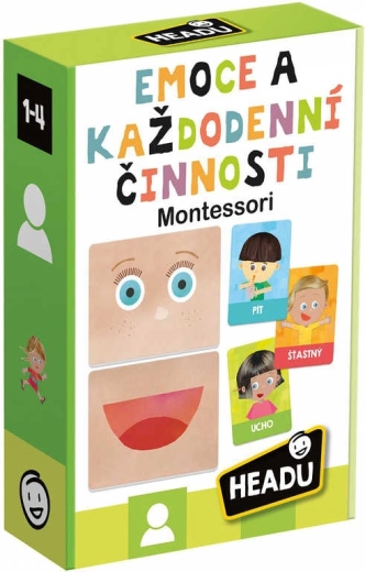 Headu Montessori emotional expressions and everyday activities – educational game