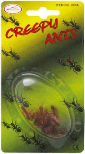 Set of 12 Plastic Ants