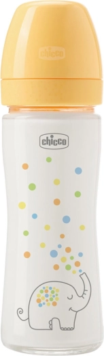 Chicco Perfect Easy glass baby bottle 240 ml with slow flow 0m+