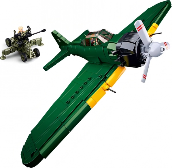 Sluban Mitsubishi A6M Zero Fighter Plane