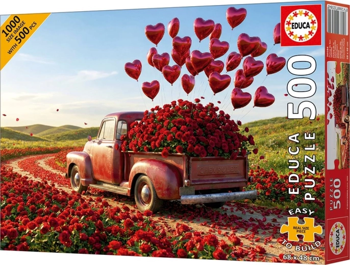 Puzle Valentīndienas pikaps — 500 detaļas