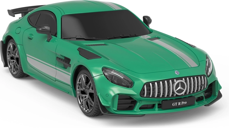 Reel Toys Mercedes-Benz AMG GT R PRO RC auto ar tālvadību 1:24 zaļš 17 cm