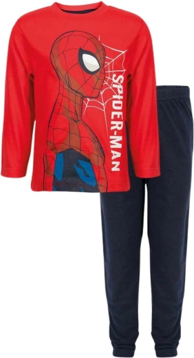 Children's Spider-Man Pyjamas in Red and Dark Blue