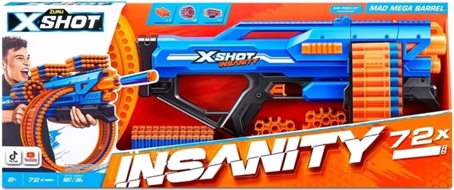 ZURU X-Shot Insanity Mega Blaster Mega Barrel