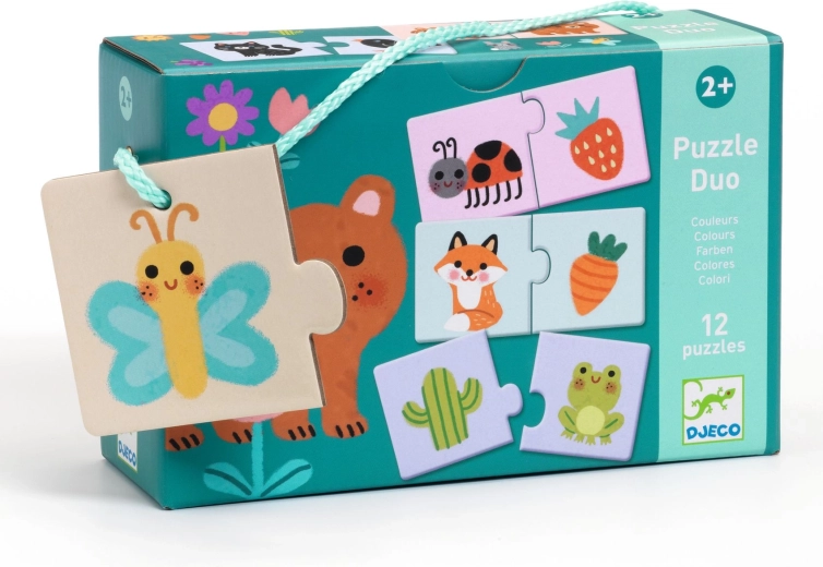 Djeco Eduludo Puzzle Duo – Colors