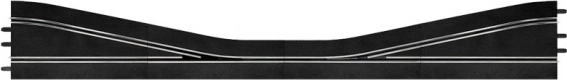 Right track narrowing for Carrera Digital 132 and Digital 124 slot car tracks