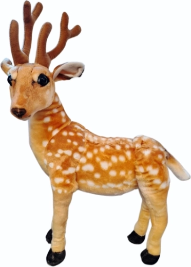 Plīša briedis 55 cm