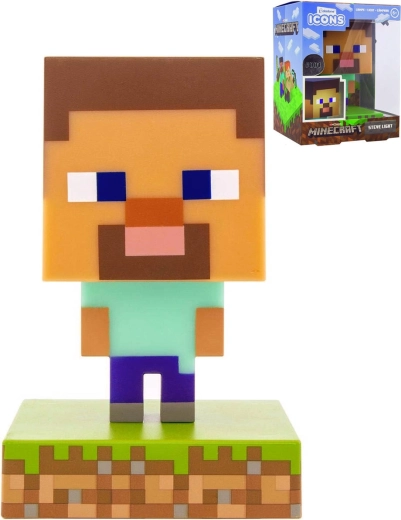 Minecraft Steve Table Lamp