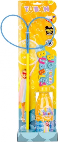 TUBAN burbuļu komplekts ar Pro Motyllek apli un 400 ml šķidruma