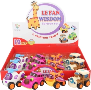 Bērnu transportlīdzekļi ar inerci 12 gab.