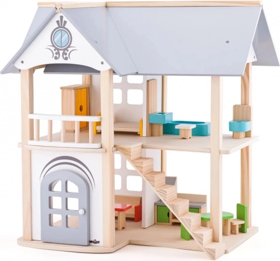 Leļļu māja ar mēbelēm Villa Isabelle