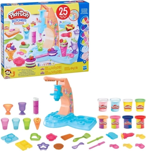 Play-Doh radošais saldējuma veikala komplekts