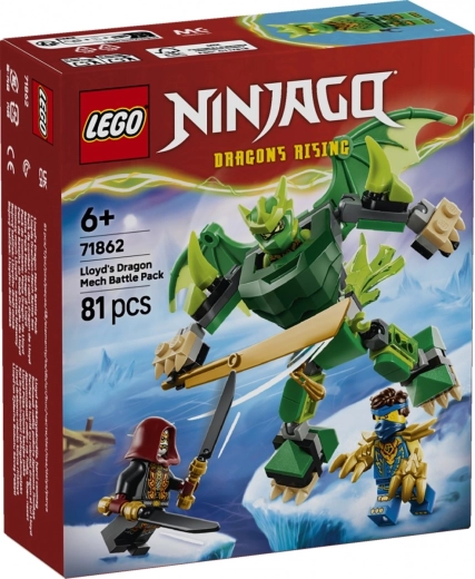 LEGO NINJAGO Lloida pūķa mehs – kaujas komplekts