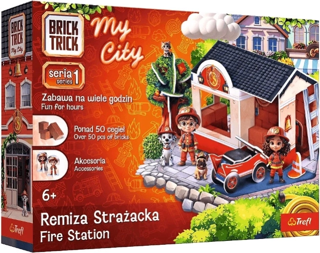 Brick Trick My City Fire Station